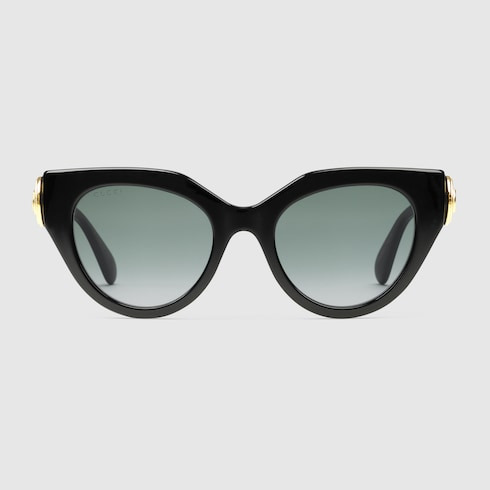 Cat-eye frame sunglasses - 1