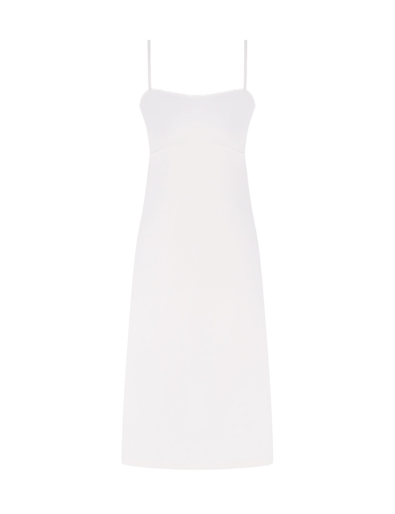 Zimmermann EVERLEY LACE TRIM MIDI DRESS - 0630DRS255PIN | REVERSIBLE