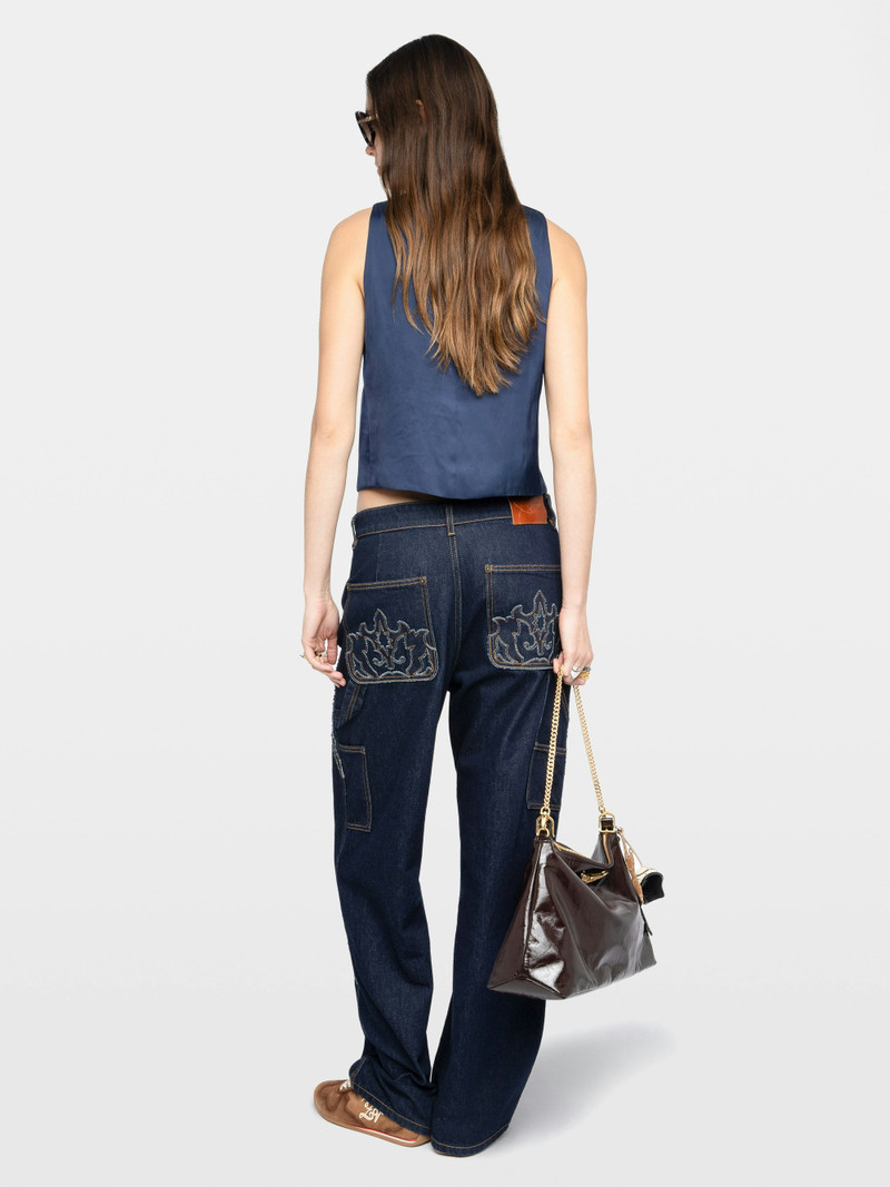 Emaux Satin Vest 3