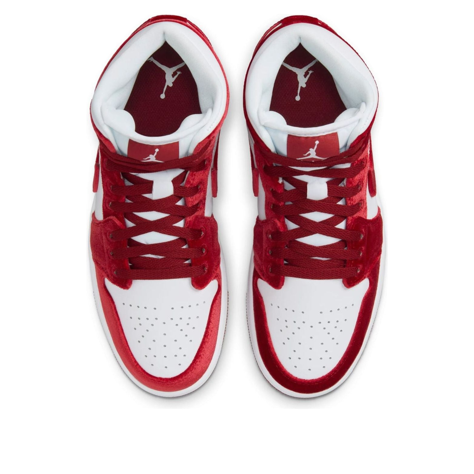 (WMNS) Air Jordan 1 Mid SE 'Red Velvet' FZ3334-100 - 4