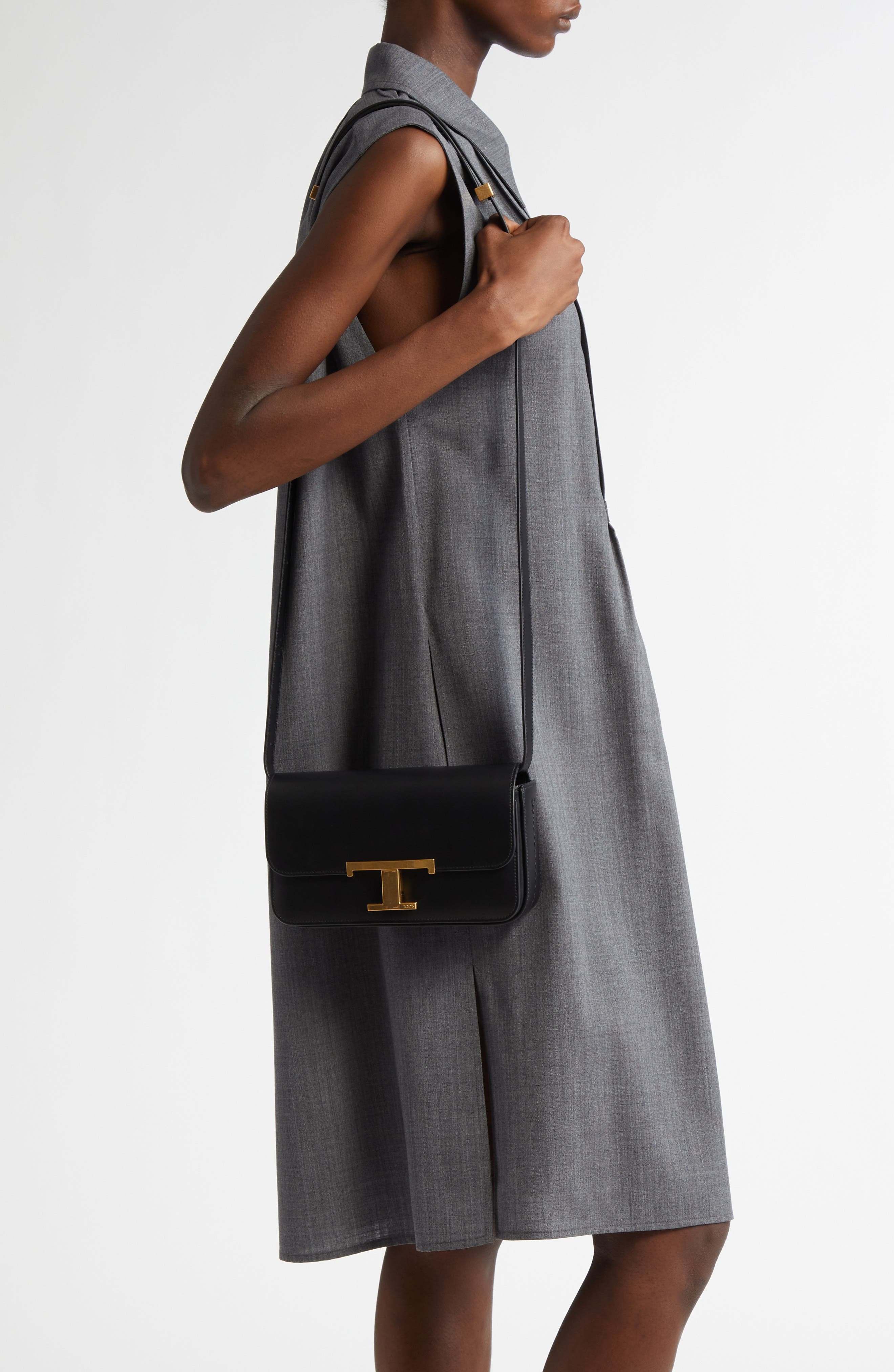Tod's Micro T-Timeless Leather Shoulder Bag in Nero at Nordstrom - 2