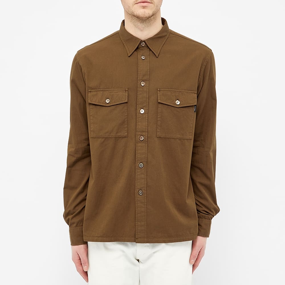 Paul Smith Garment Dyed Pocket Overshirt - 4