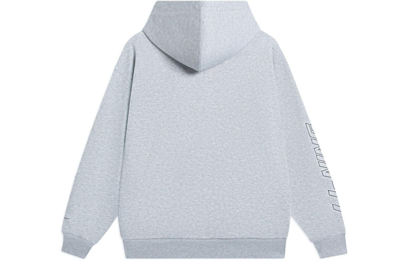 Li-Ning Li-Ning Lifestyle Hoodie 'Grey' AWDSB19-7 outlook