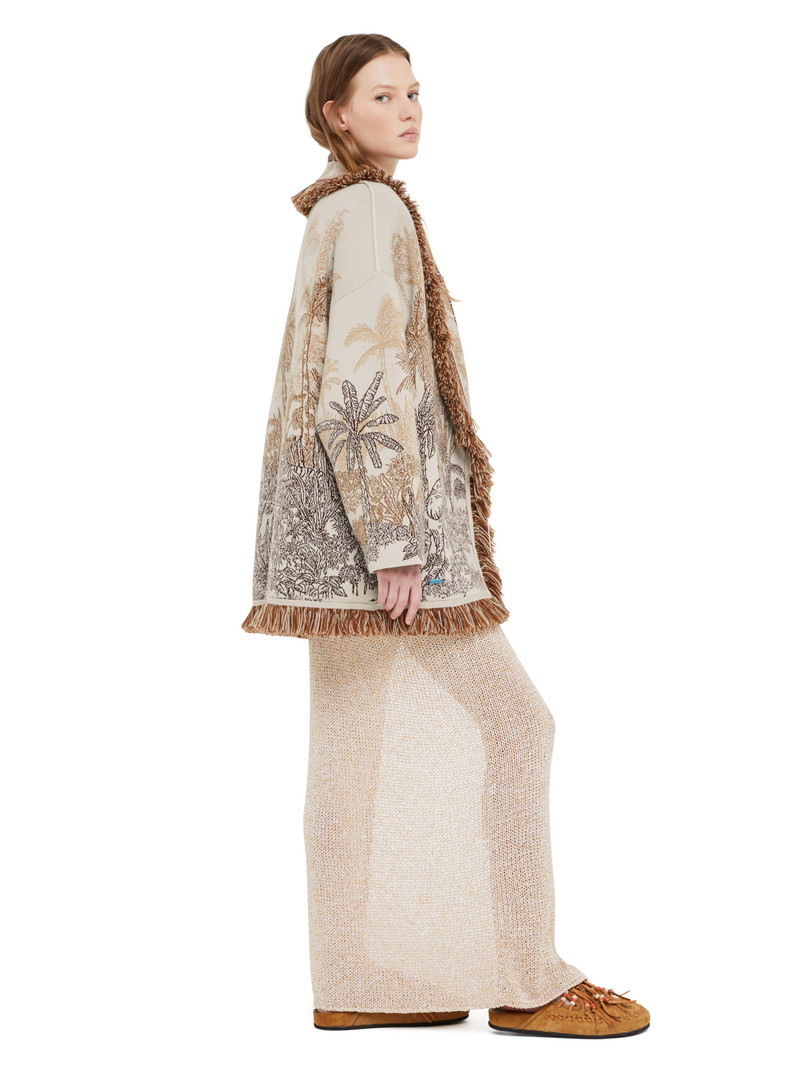 Alanui Jungle Toile De Jouy Cardigan outlook