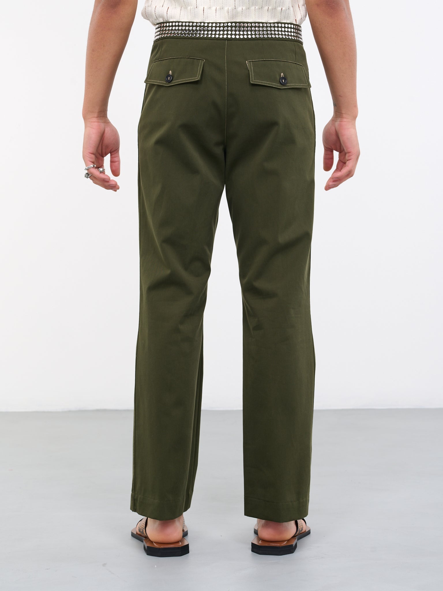 WALES BONNER Tomorrow Trousers | hlorenzo | REVERSIBLE