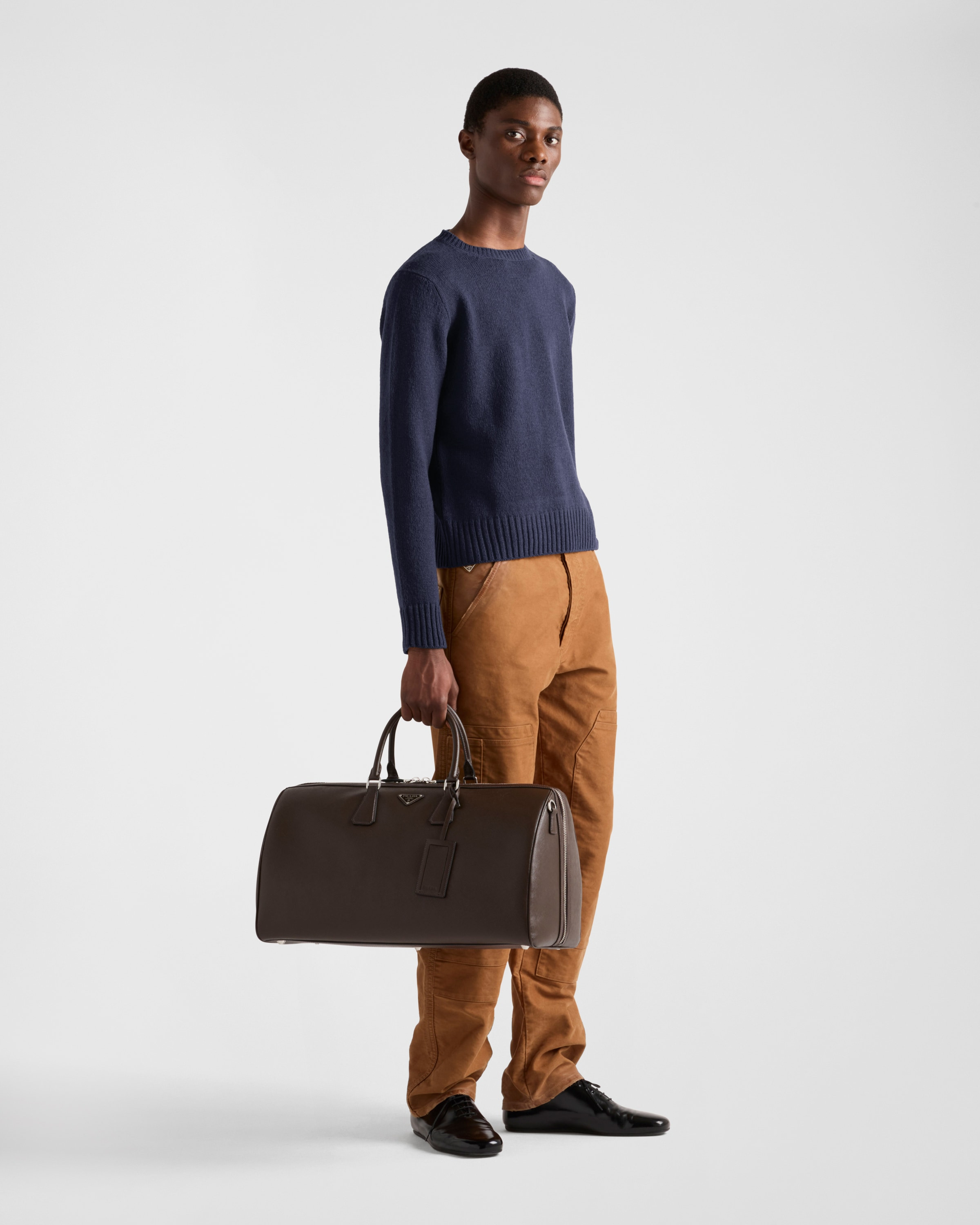 Saffiano Leather Travel Bag - 2
