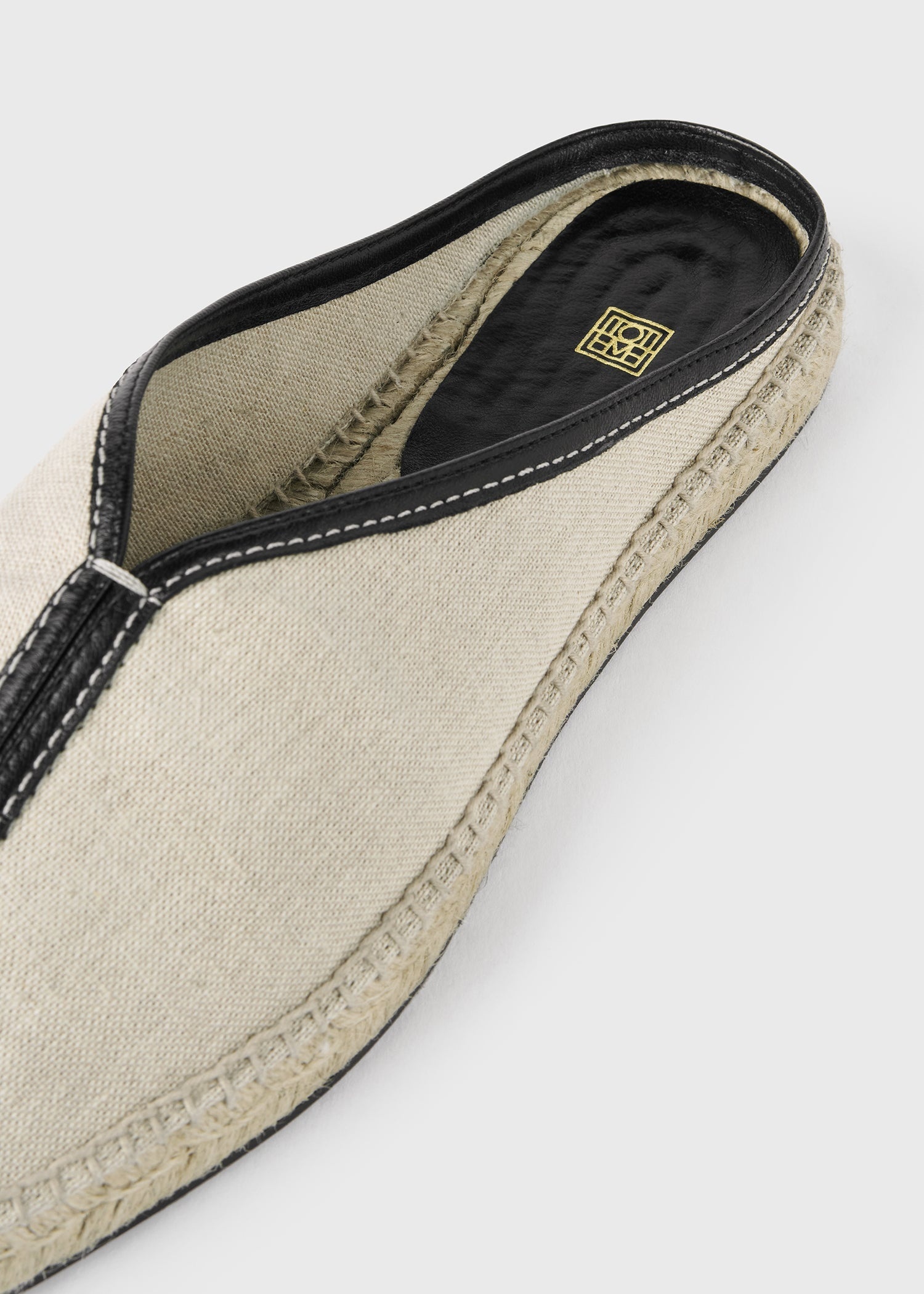 The Espadrille Slipper ecru/black - 5