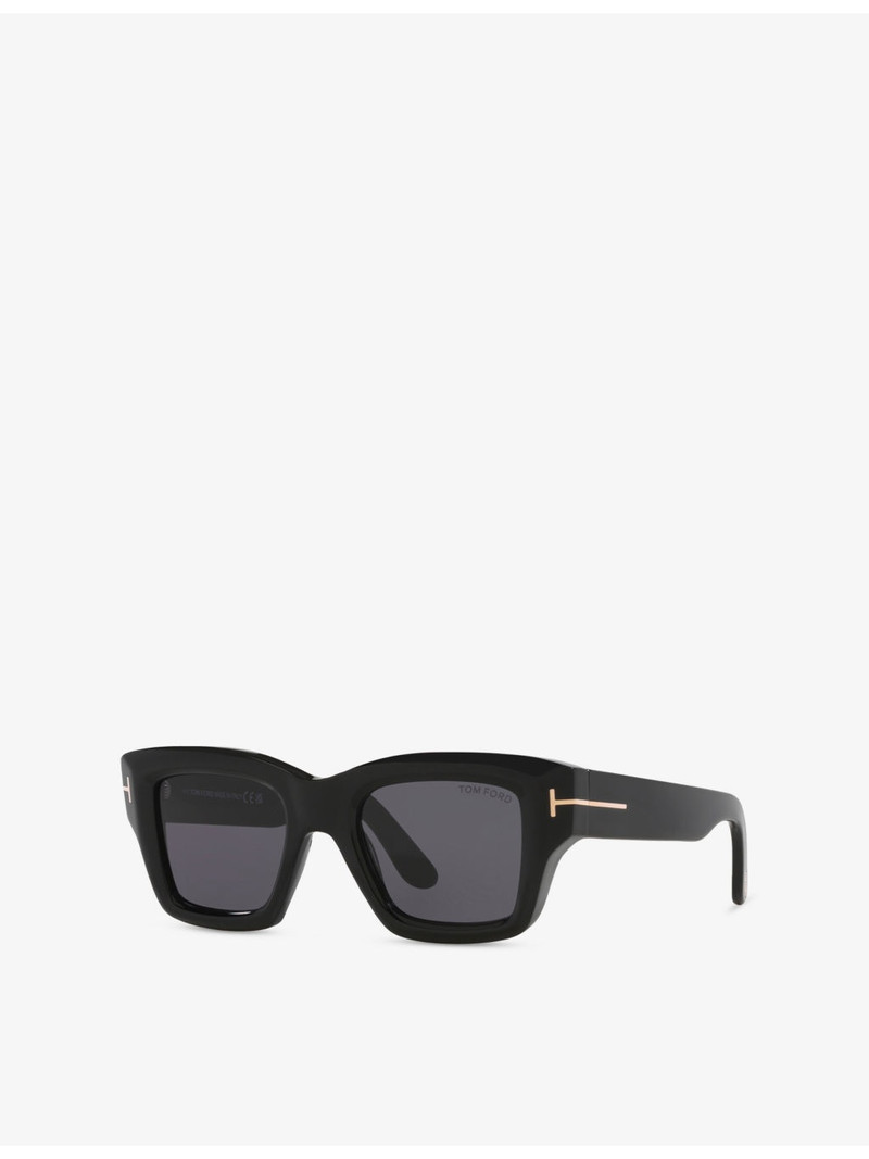 TOM FORD TR001877 ILIAS Square-Frame Acetate Sunglasses outlook