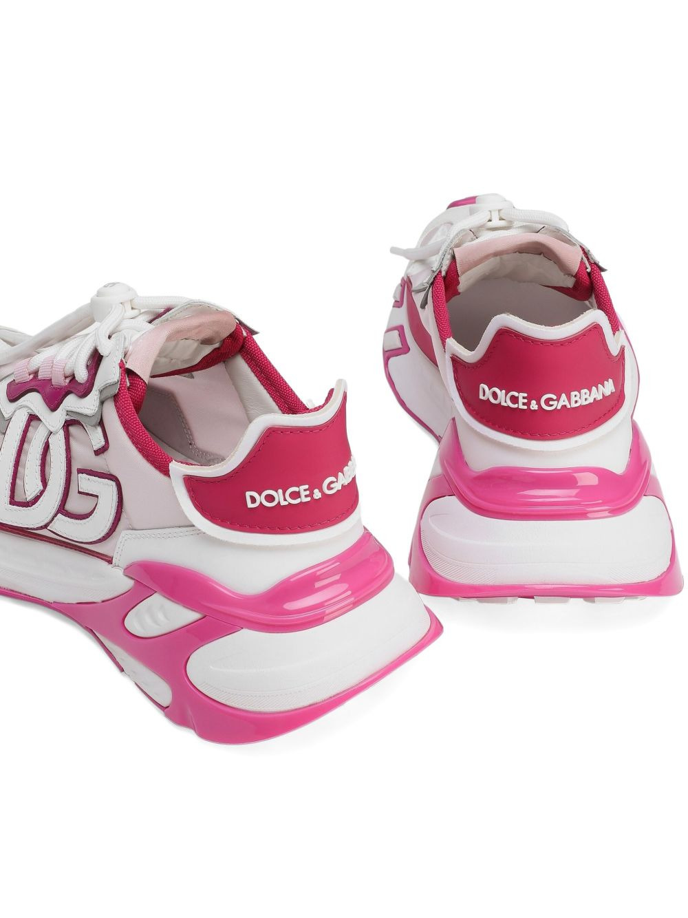 logo-patch chunky sneakers - 3