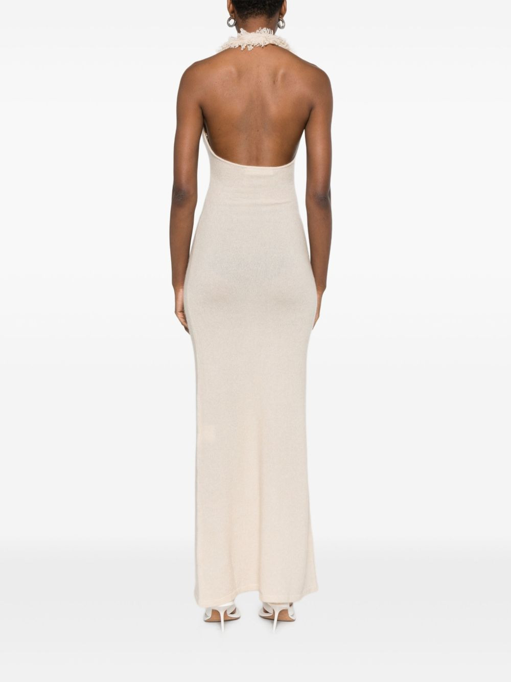 Wren halterneck maxi dress - 4