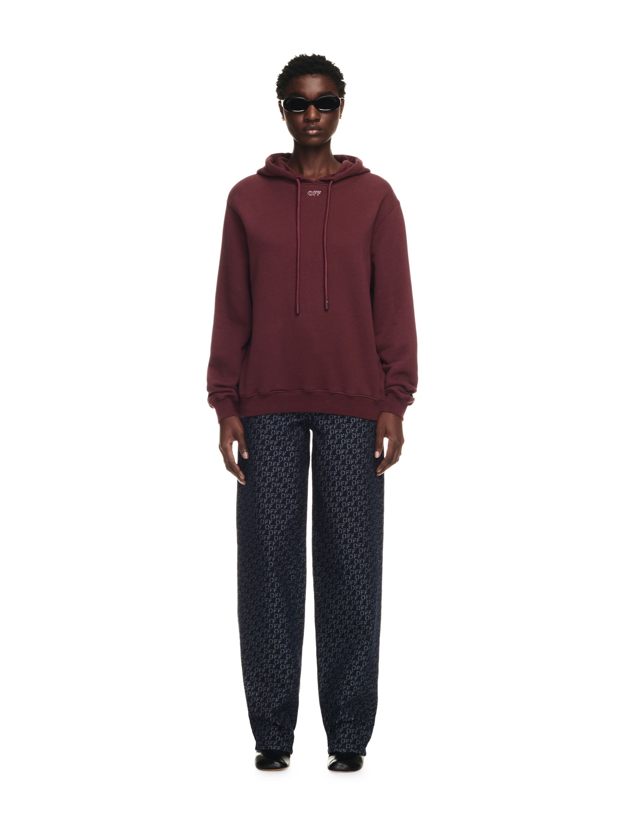 Embr Stitch Arrow Reg Hoodie - 2
