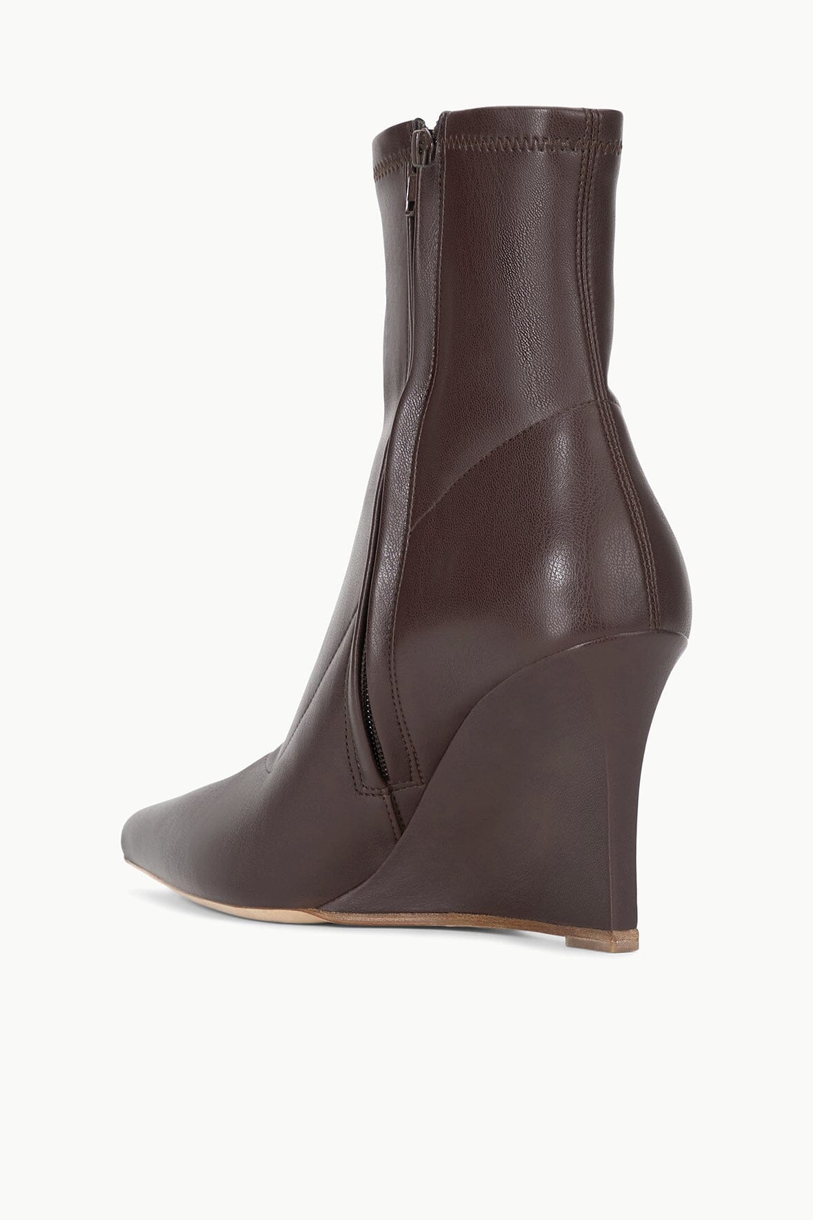 STAUD VESPER ANKLE WEDGE BOOT ESPRESSO - 5