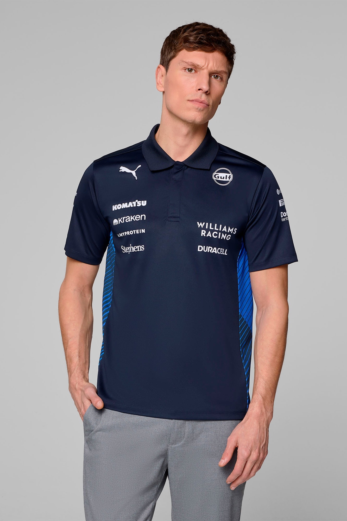 Wiliams Racing 2025 Replica Men's Polo - 4