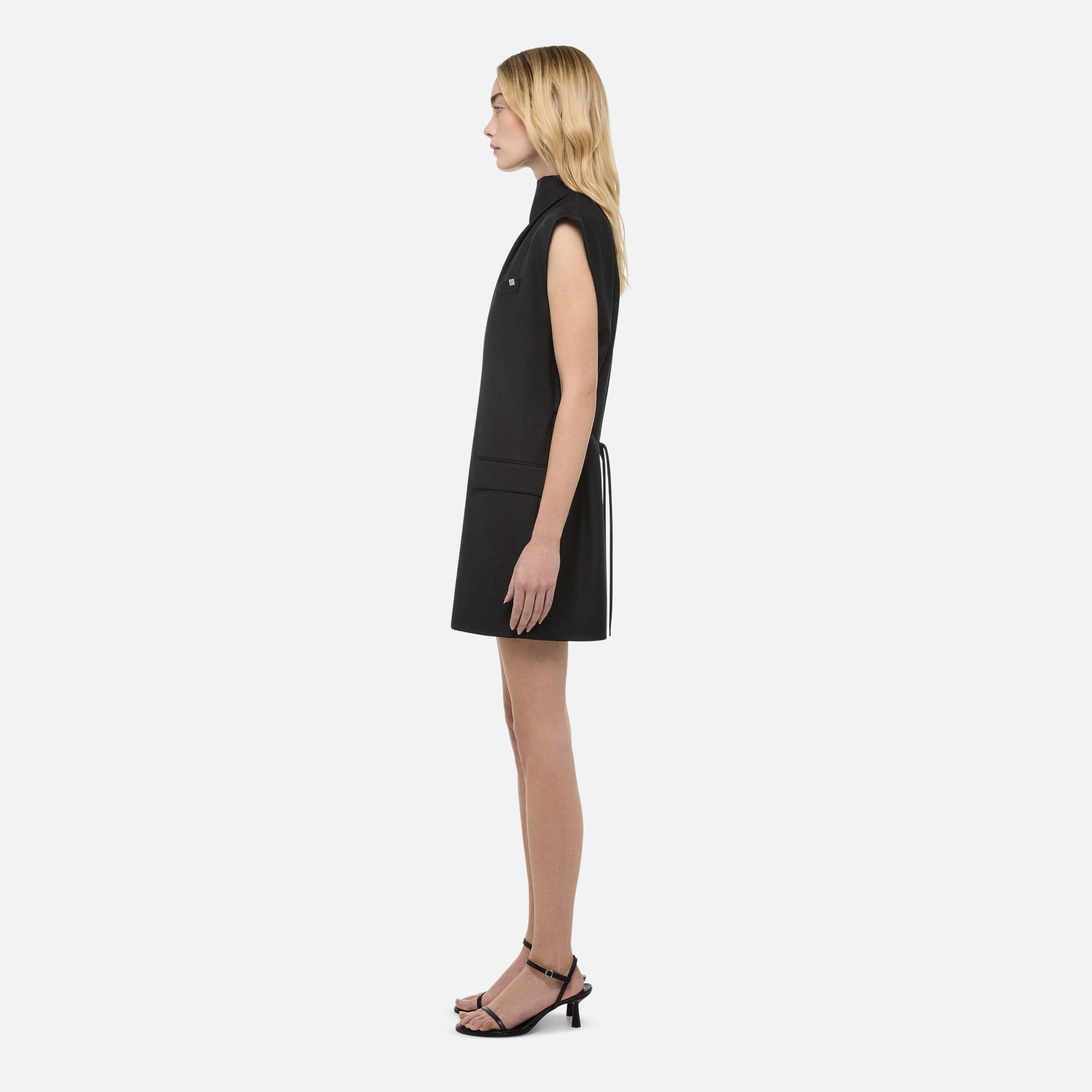 COWL BLAZER DRESS - 4