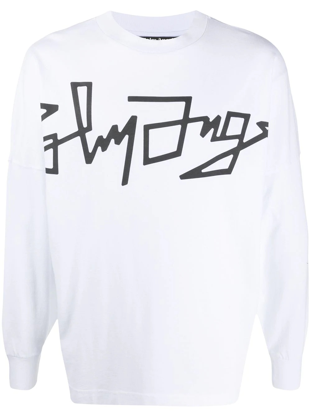 logo-print sweatshirt - 1