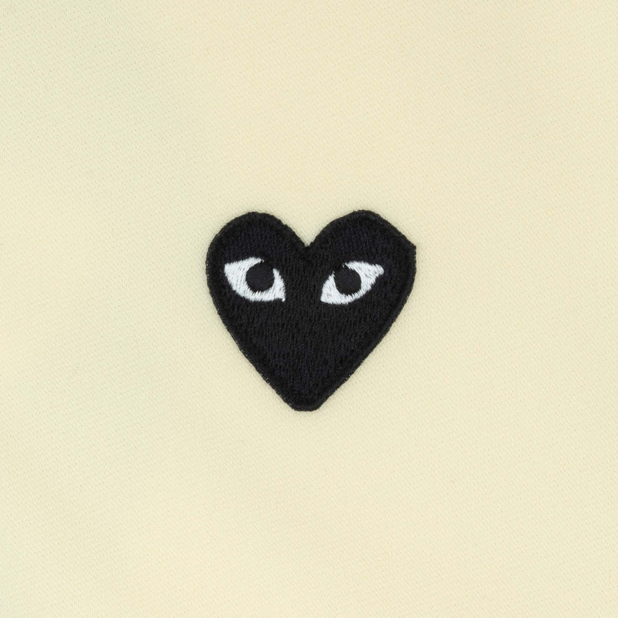 BLACK HEART BACK LOGO ZIP-UP HOODIE - 4