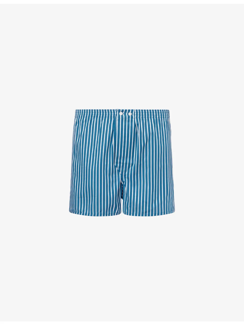 Royal Stripe Classic-Fit Cotton Boxer Shorts - 1