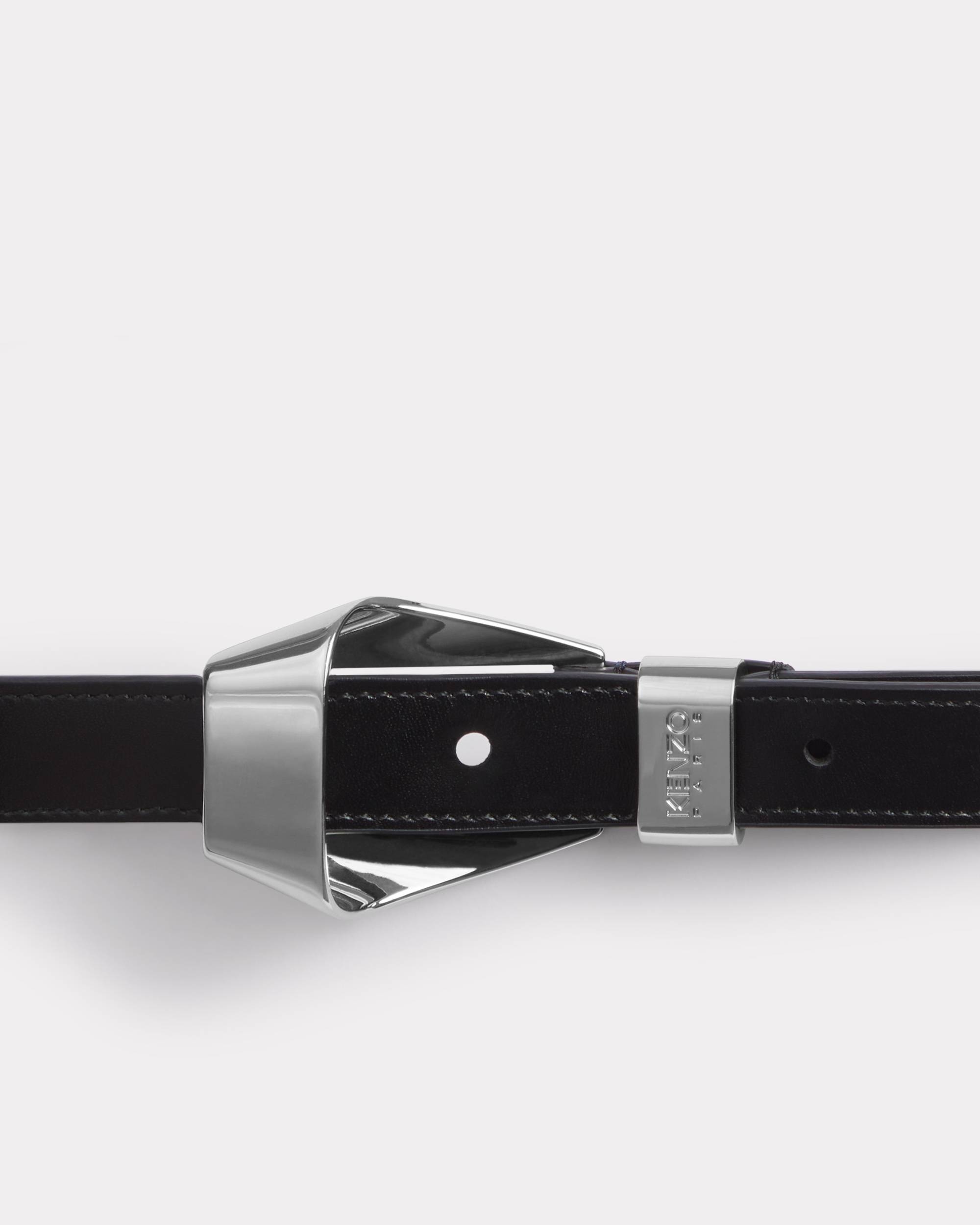 'KENZO Ribbon' leather long belt - 3