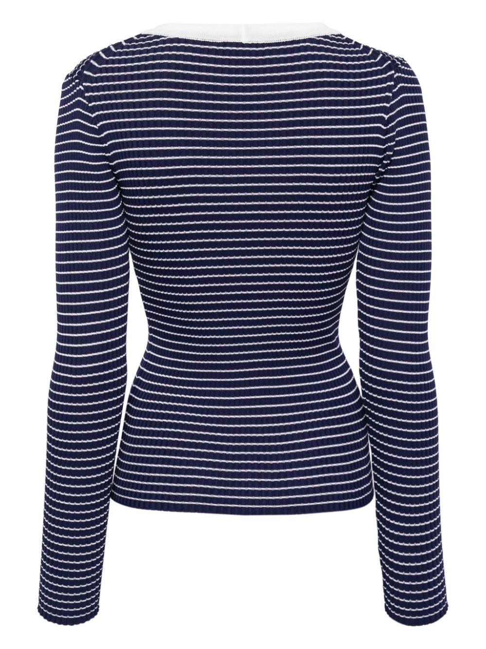 Cargo striped cardigan - 2