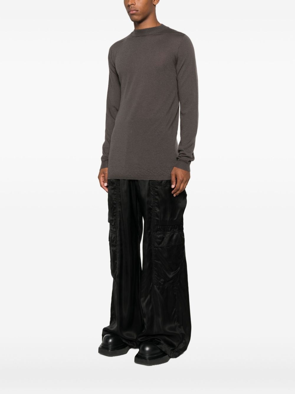 crew-neck cashmere sweater - 3
