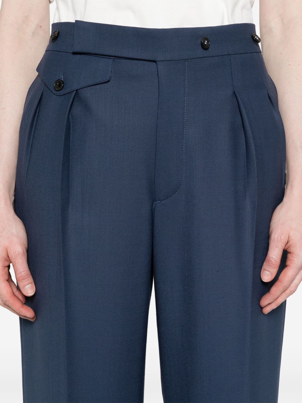 cropped tailored trousers - 5