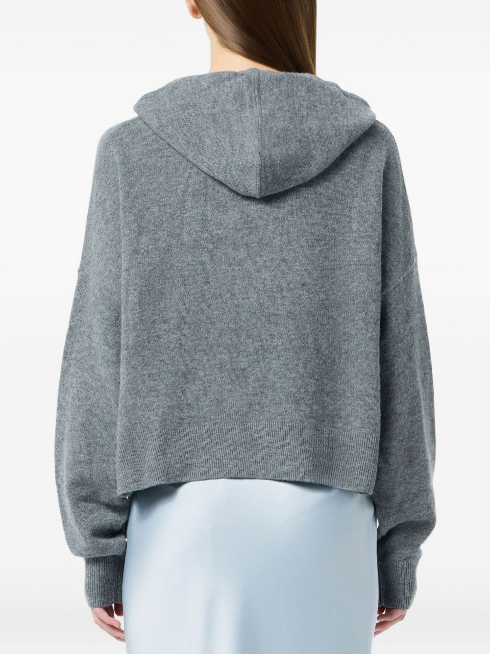 crystal-embellished hoodie - 4