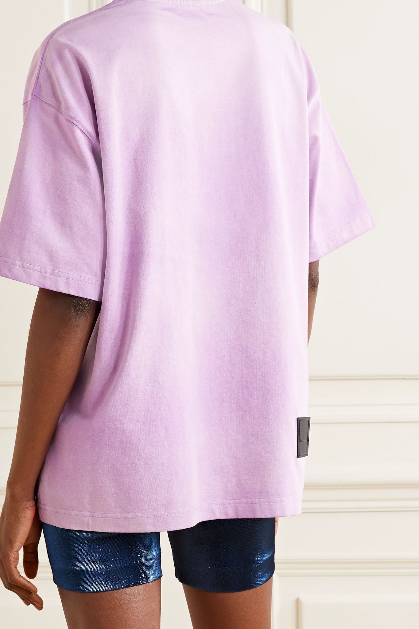 Oversized printed cotton-jersey T-shirt - 3