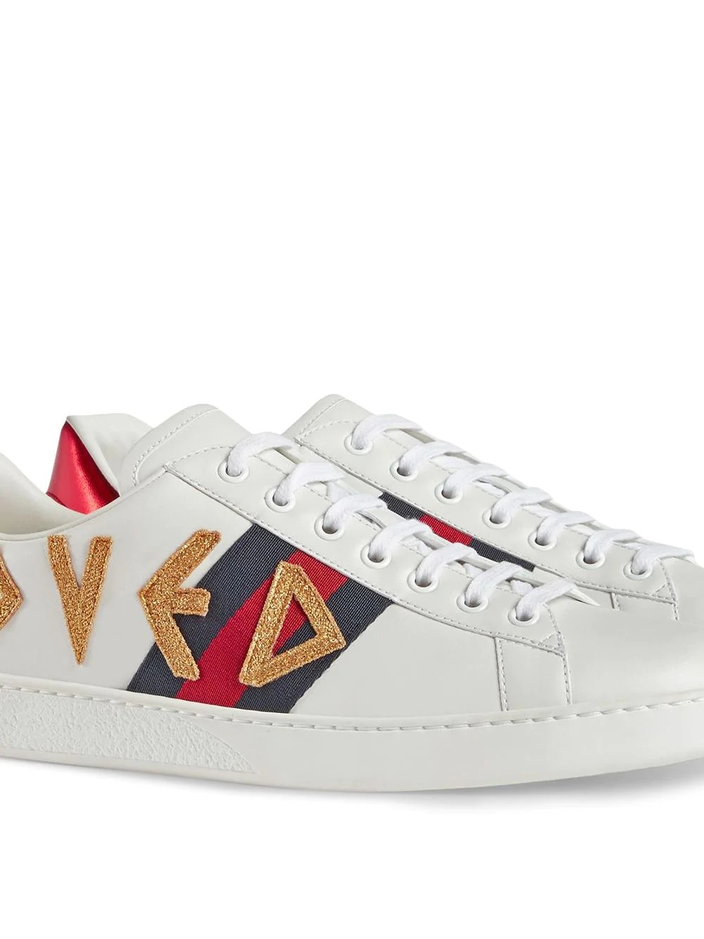 Ace embroidered sneaker - 8