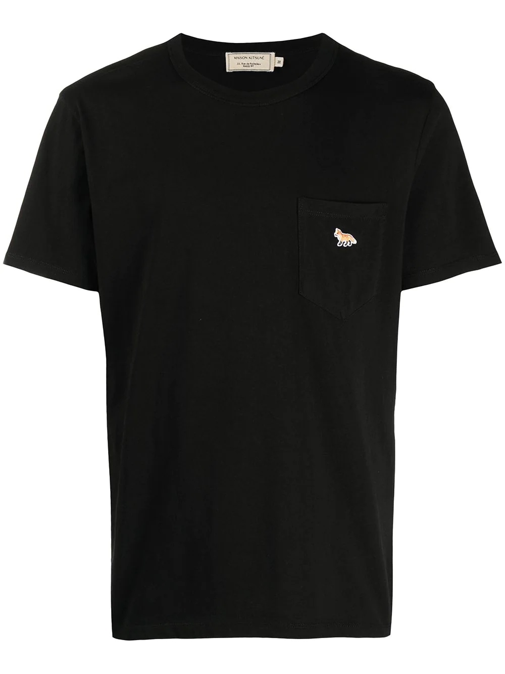 logo-patch short-sleeved T-shirt - 1