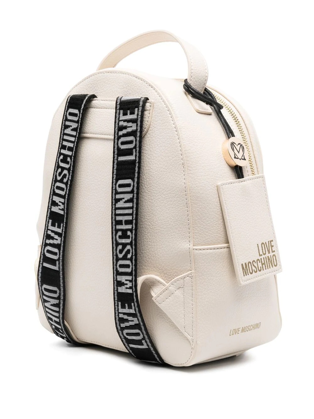 logo-print backpack - 3