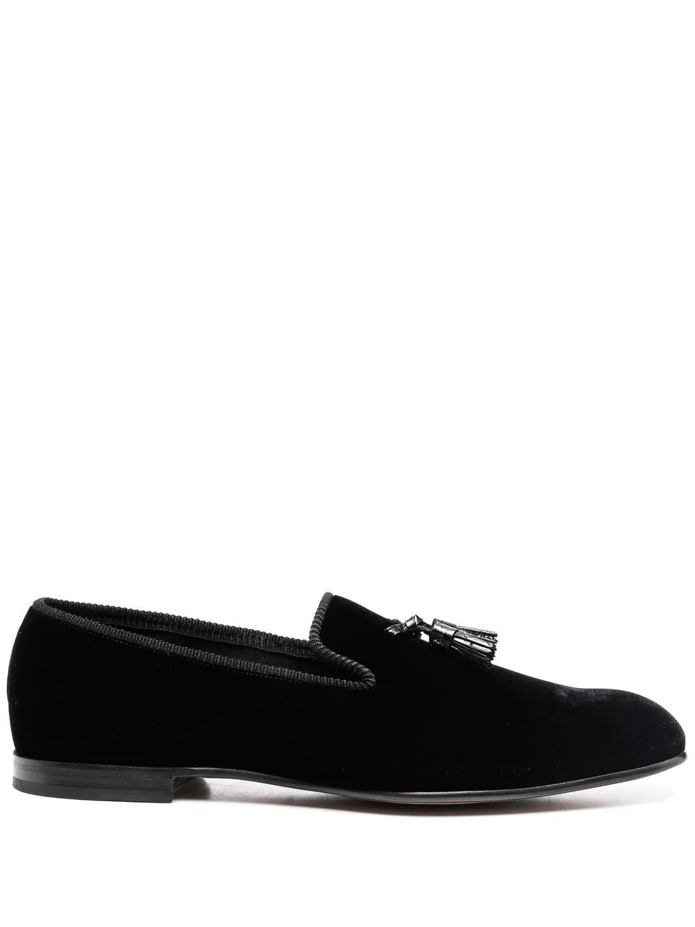 tassel-detail leather loafers - 1