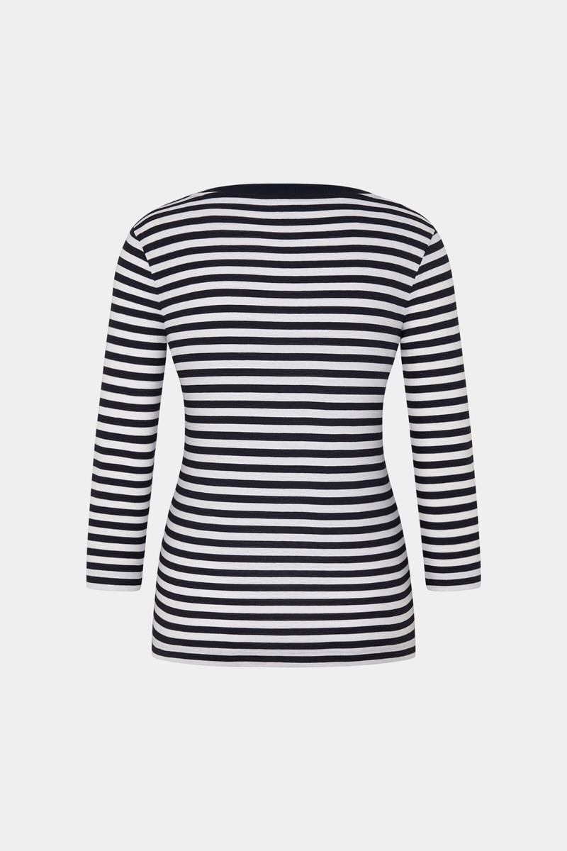 BOGNER Louna Longsleeve in Dark blue/White outlook