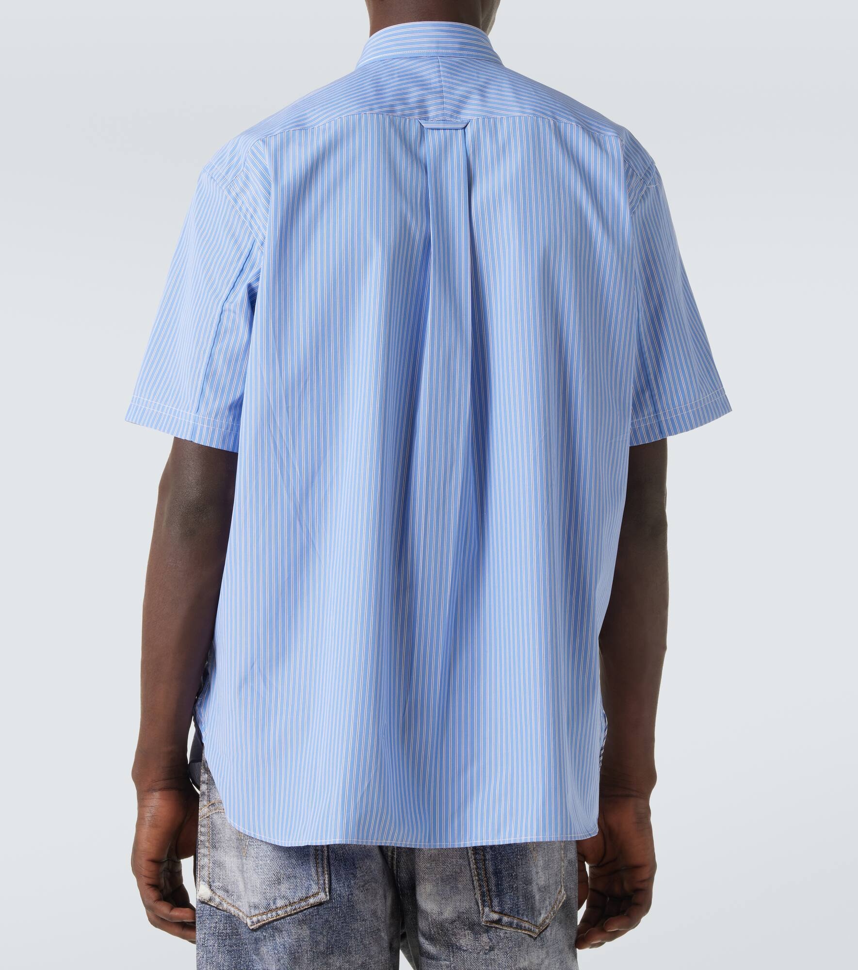 Patchwork cotton shirt - 4