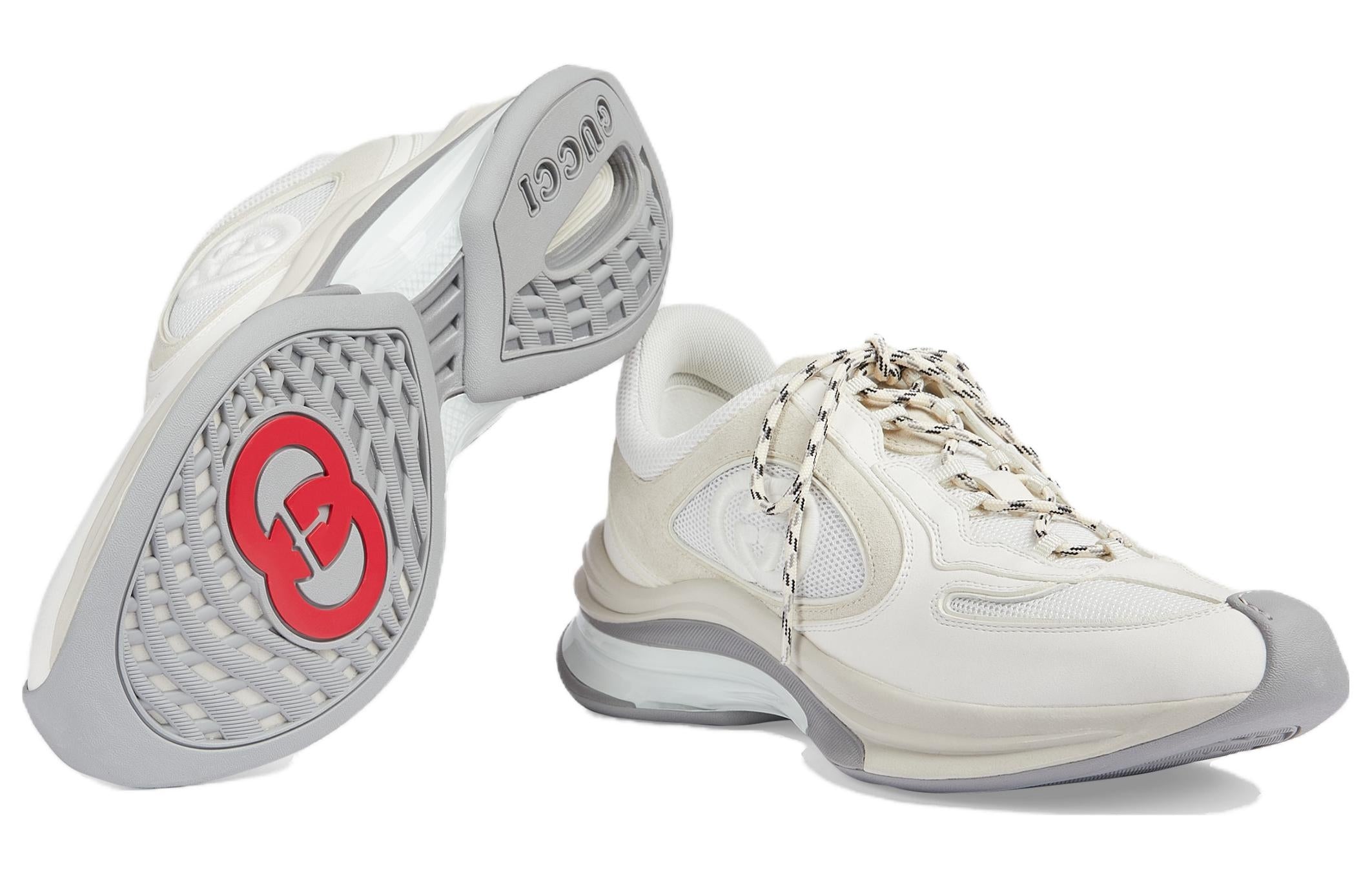 Gucci Run sneaker 'White Suede' 749785-AAB62-9144 - 5