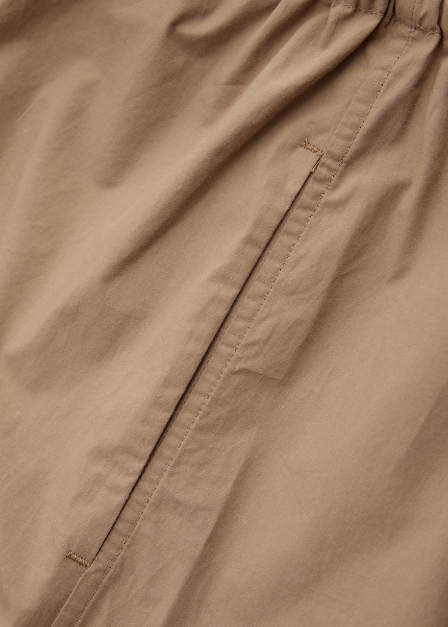 Matteau Drawcord Cotton-poplin Trousers - 5