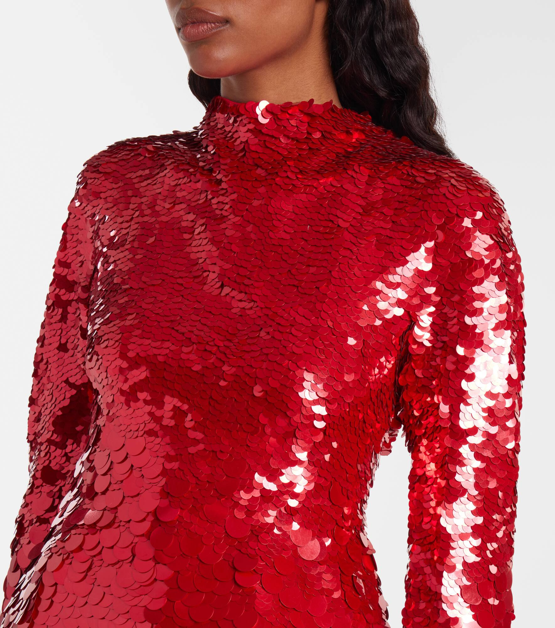 Terfrite sequined jersey minidress - 4