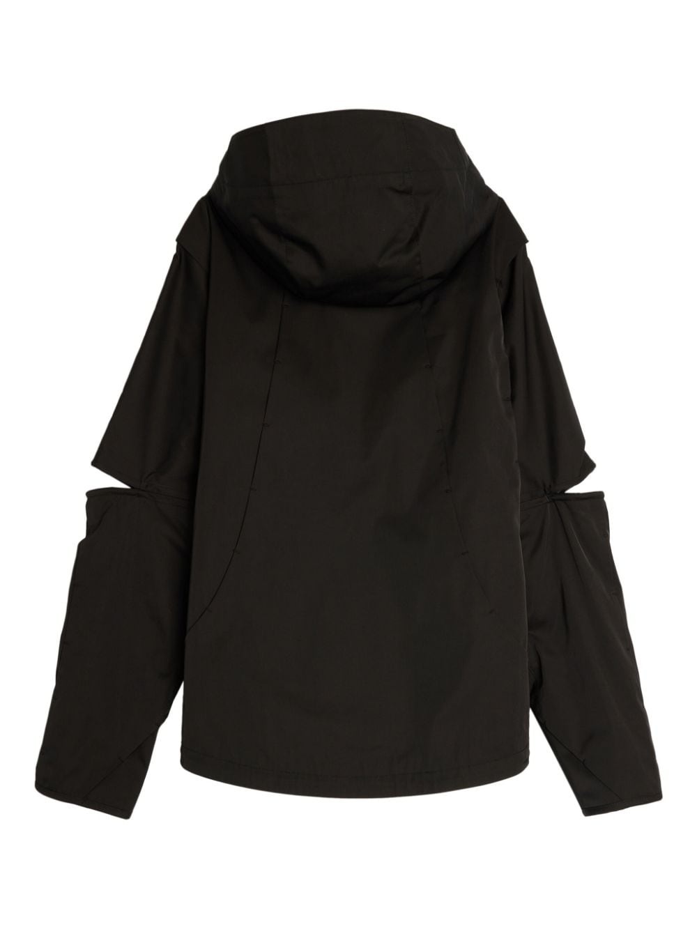 Storm cut-out hooded jacket - 2