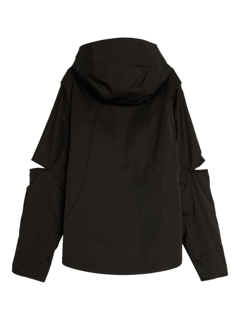 FFFPOSTALSERVICE Storm cut-out hooded jacket outlook
