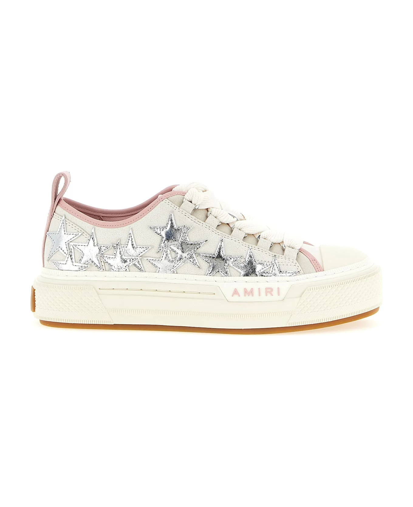 'metallic Stars Court Low' Sneakers - 1