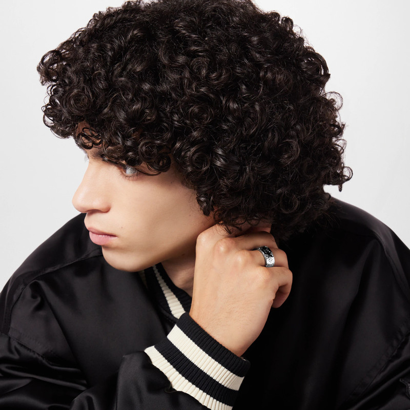 LV Mosaic Set of Rings 4