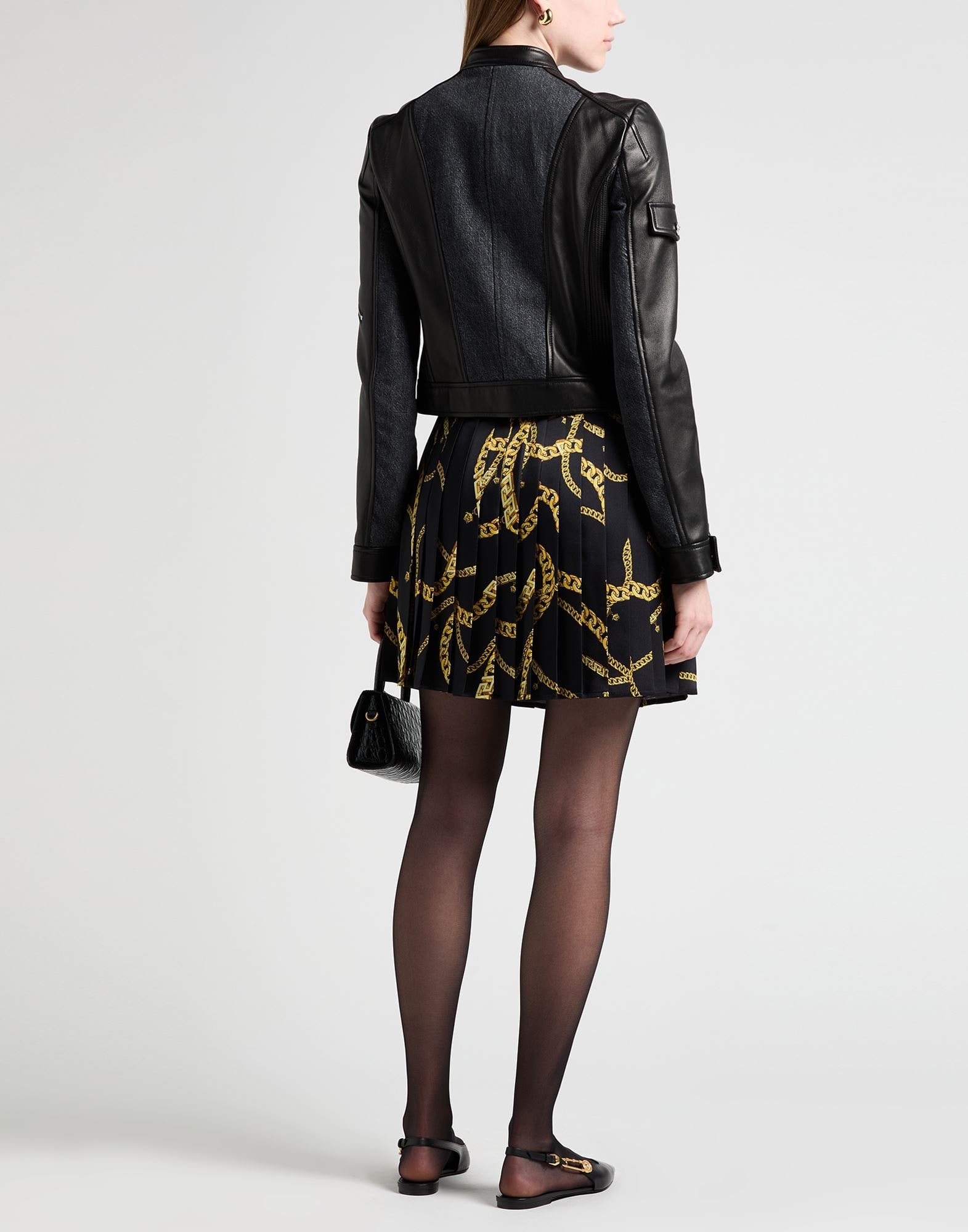 Black Women's Mini Skirt - 4