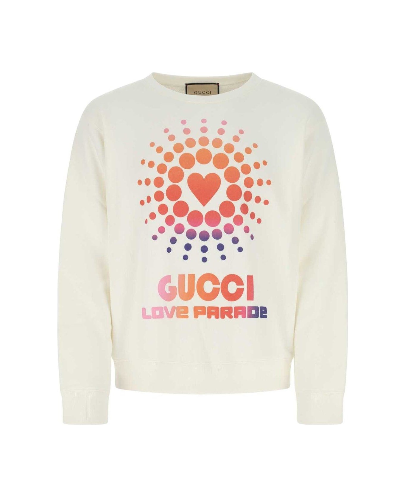 Logo Printed Long-sleeved Sweatshirt - 1