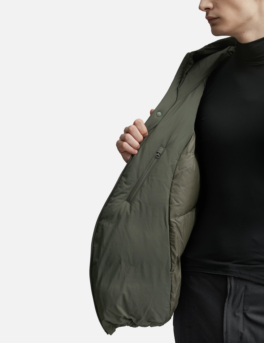 5.1 asymmetric-zip hooded jacket - 10
