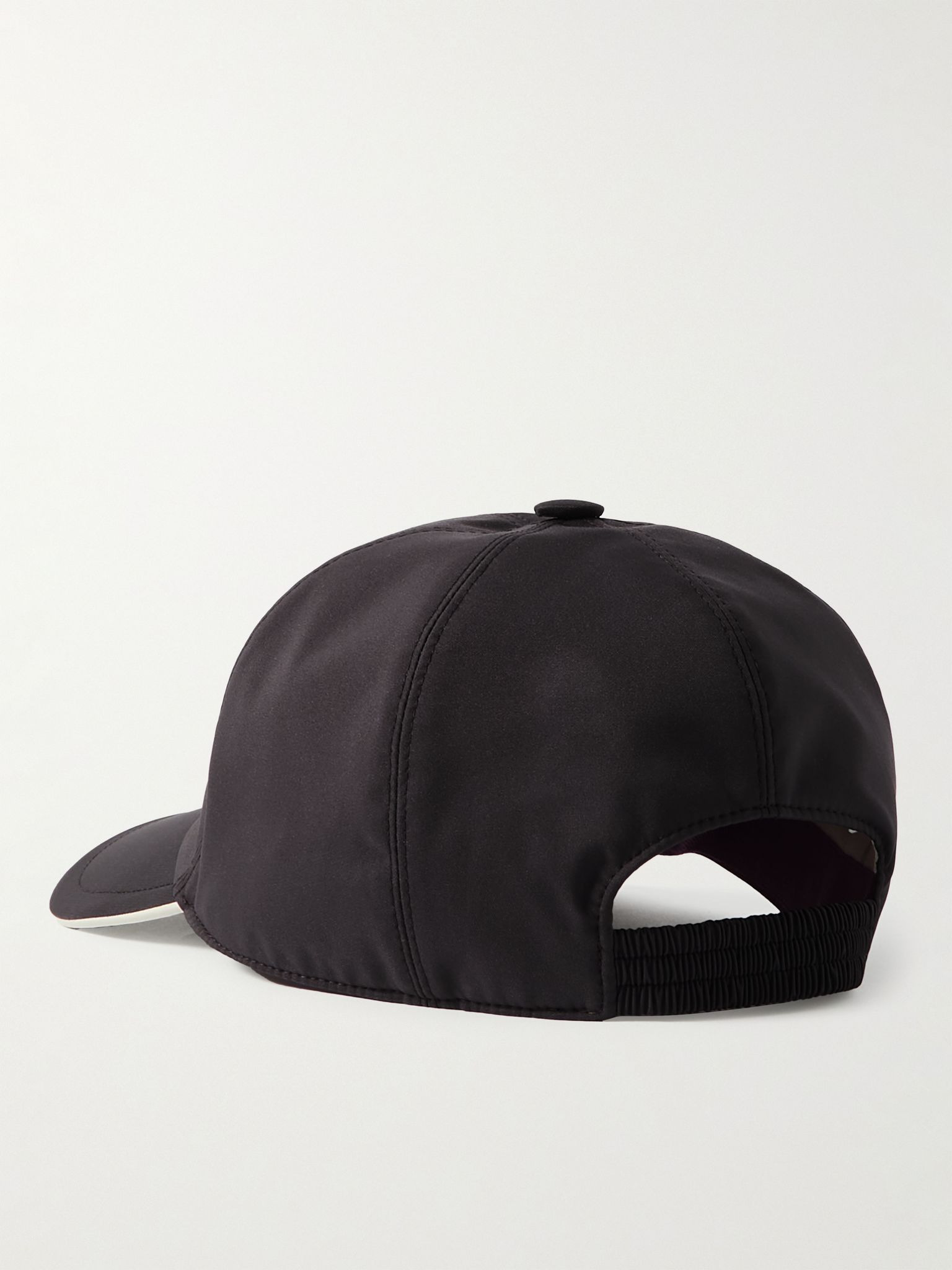 Logo-Embroidered Storm System® Shell Baseball Cap Black - 3