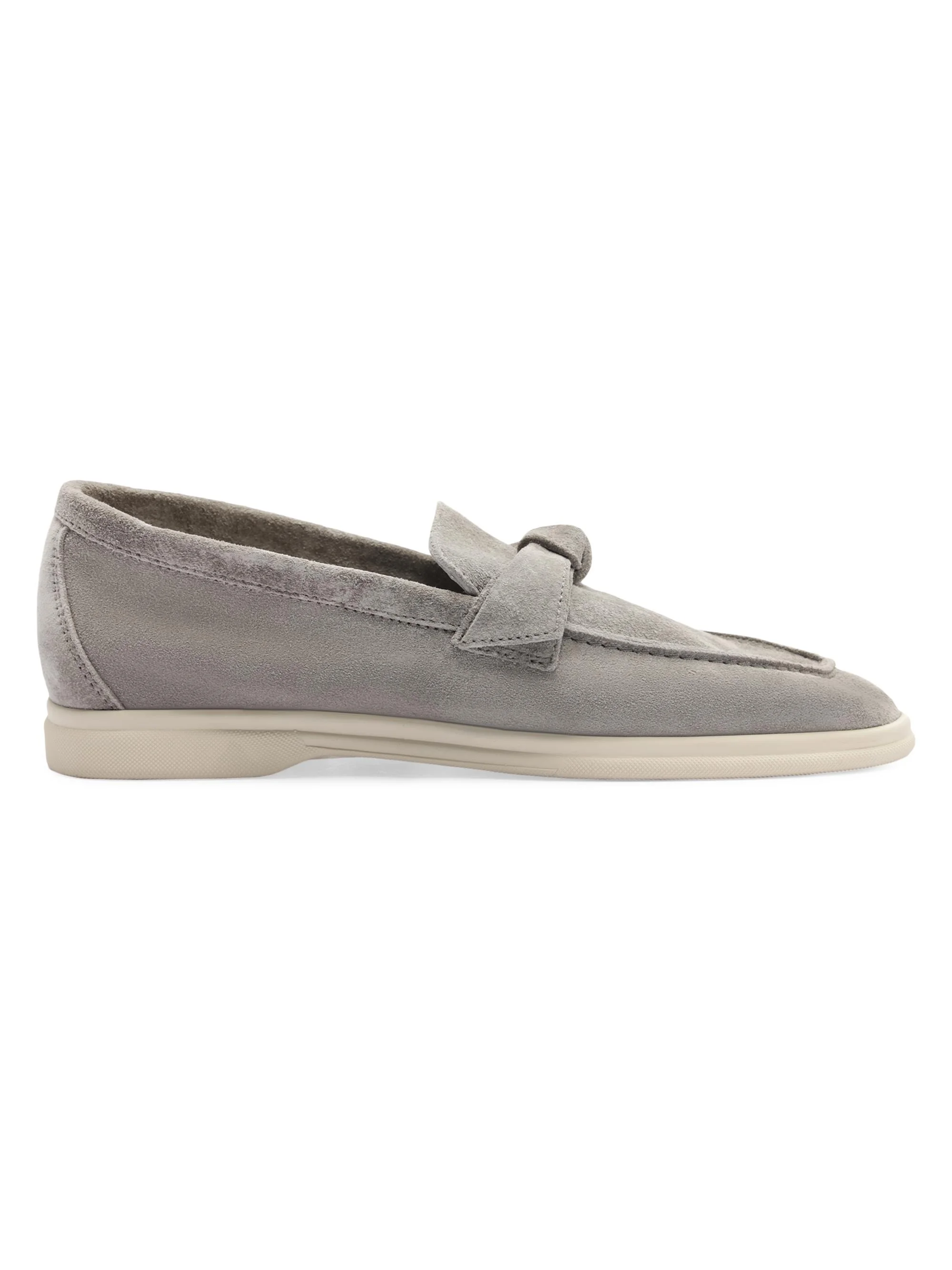 Women's Clarita Suede Loafers - Pumice - 1