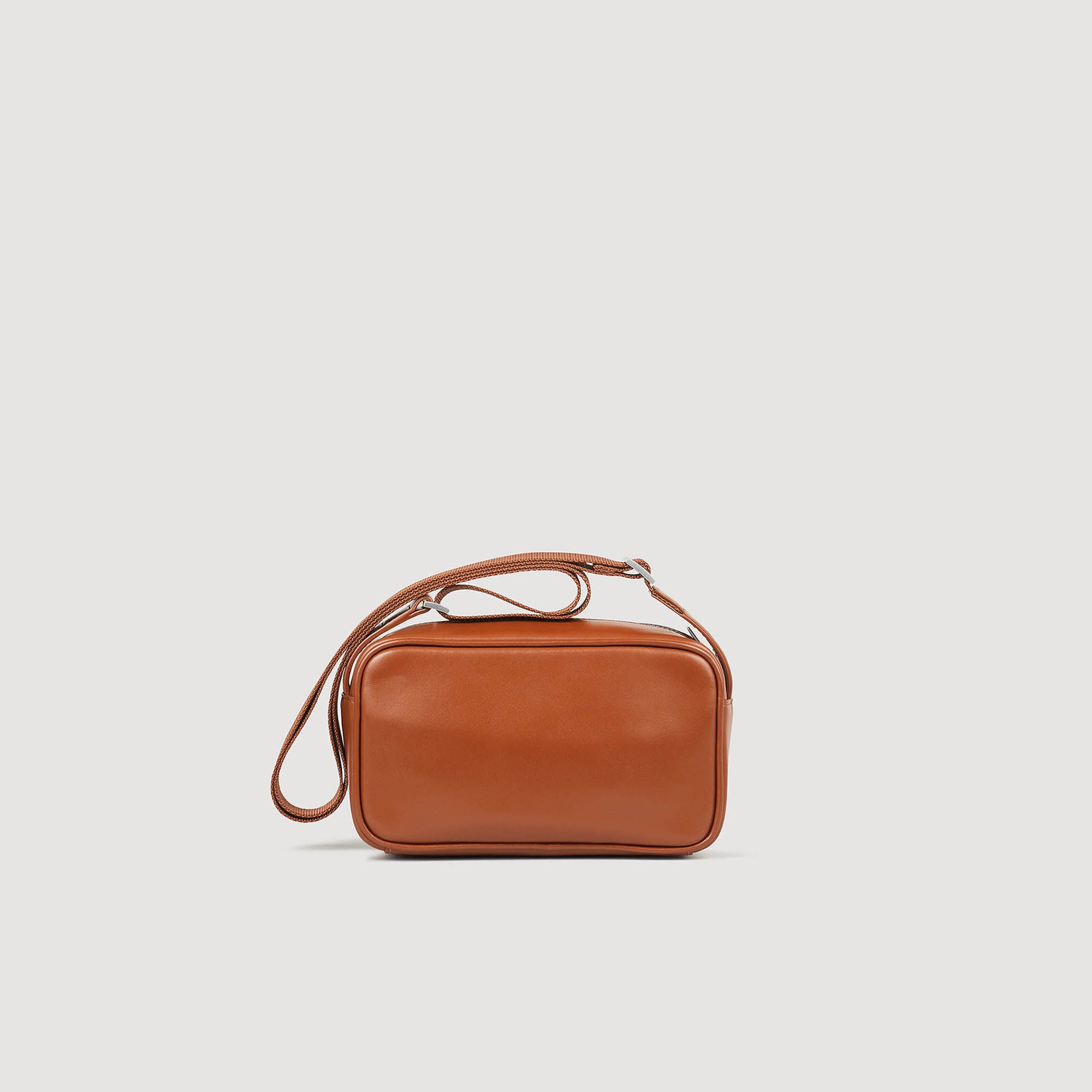 SMALL SMOOTH LEATHER BAG - 4