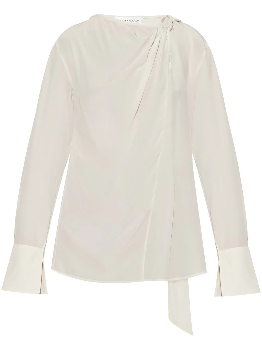 ruched-detailing blouse - 1