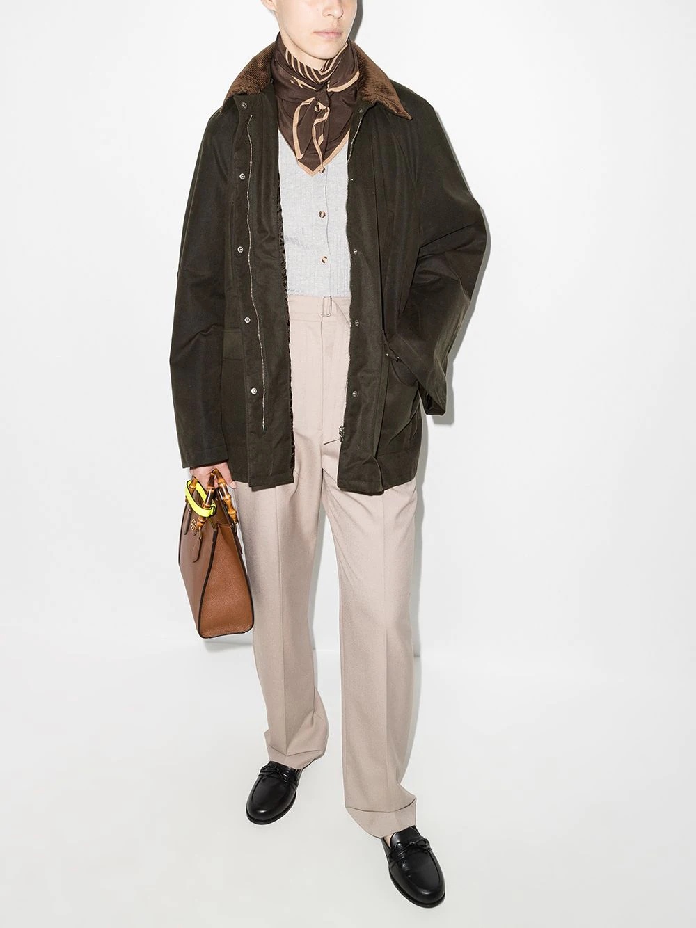 Country elbow-patch detail jacket - 5