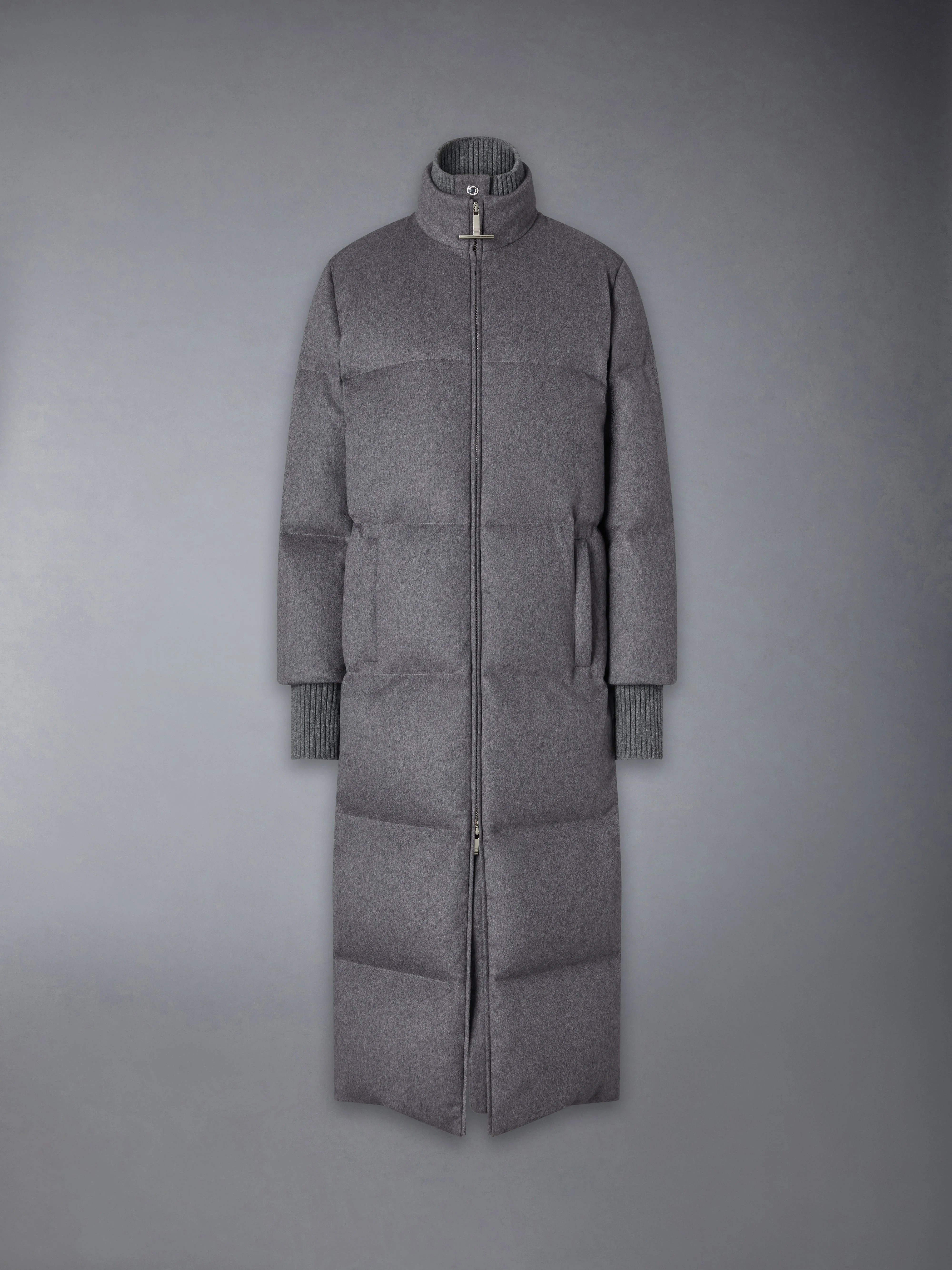 CASHMERE LOW CALF DOWN FILLED JACKET - 1