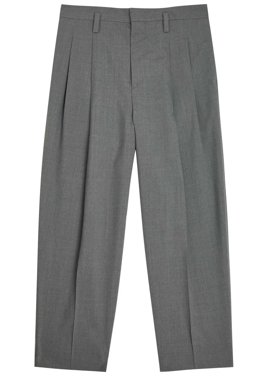 Jil Sander Pleated Wool Trousers - 1